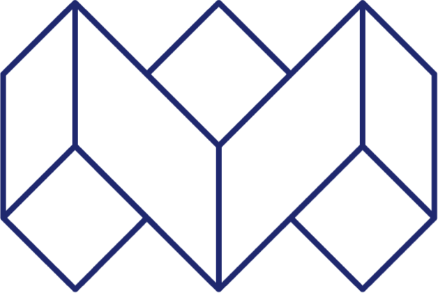 MAFC logo with blue and white color scheme, text MAFC, formal and trustworthy appearance, simple background